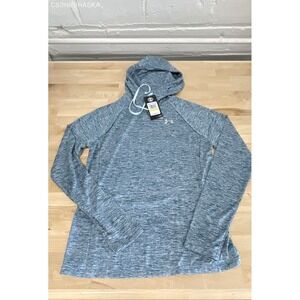 Under Armour Blue Women's Active Running‎ Hooded Top - Size Medium